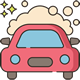 unlimited car wash icon